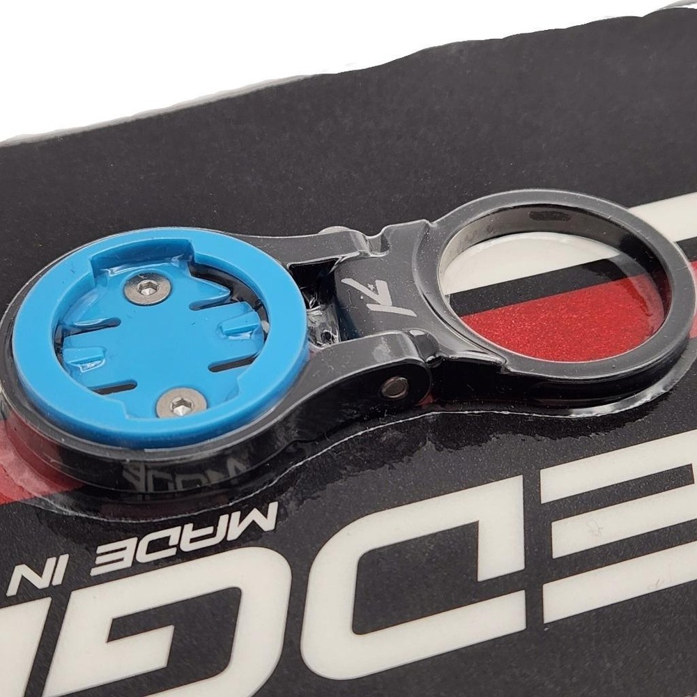 K-Edge Wahoo & ELEMNT Adjustable Bicycle Stem Computer Mount - Black