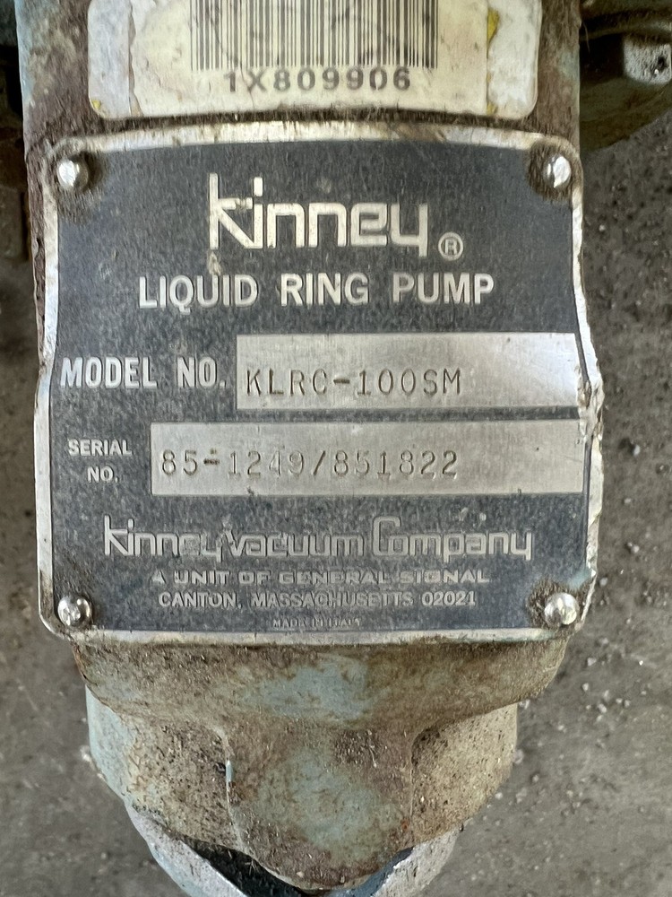 kinneu® LIQUID RING PUMP KLRC-100SM