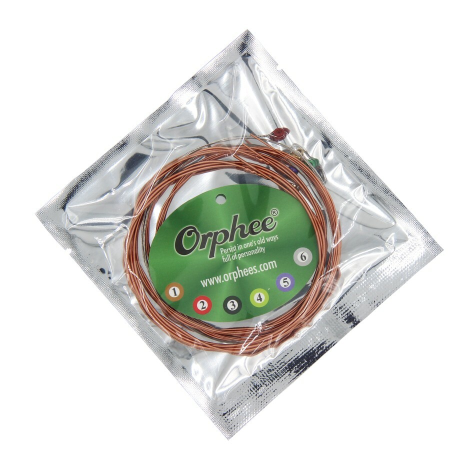 10Set Orphee TX620 Guitar Strings High Carbon Steel 010-047 Thin 6pcs/Set string