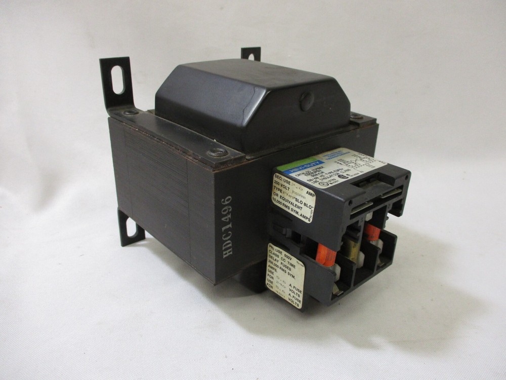 SOLA E5503PBX INDUSTRIAL CONTROL TRANSFORMER TYPE E3PBX .550 KVA