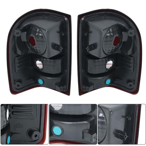 1 Pair Driver and Passenger Side Tail Lights Replacement for Ranger 2001-2011