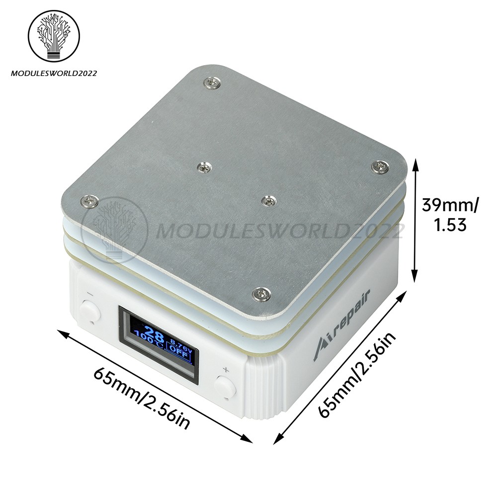 Mini Electronic Hot Plate Preheating Station PCB SMD Heating-Soldering Station
