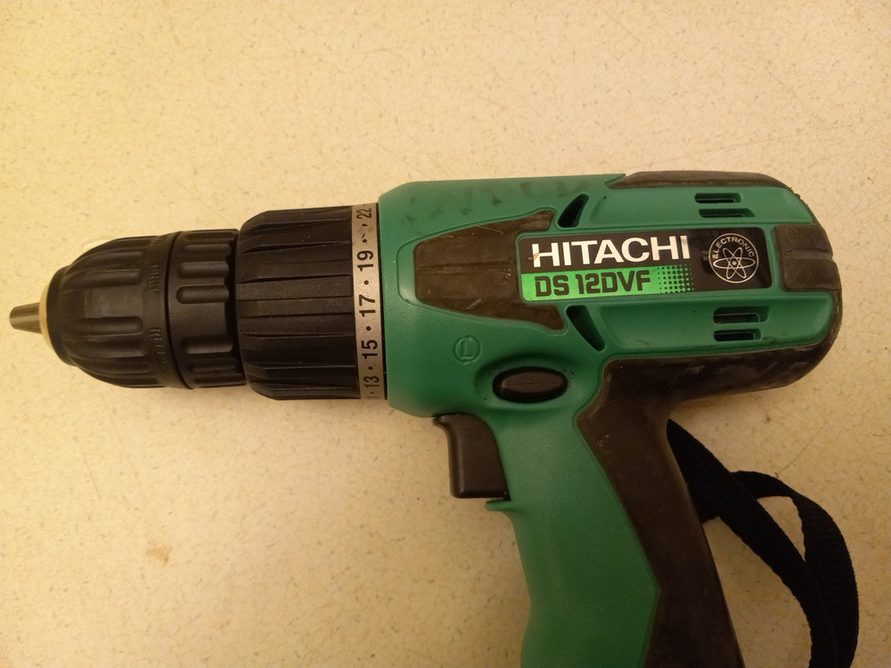 Hitachi DS 12DVF 12V Cordless Driver Drill Only No Battery