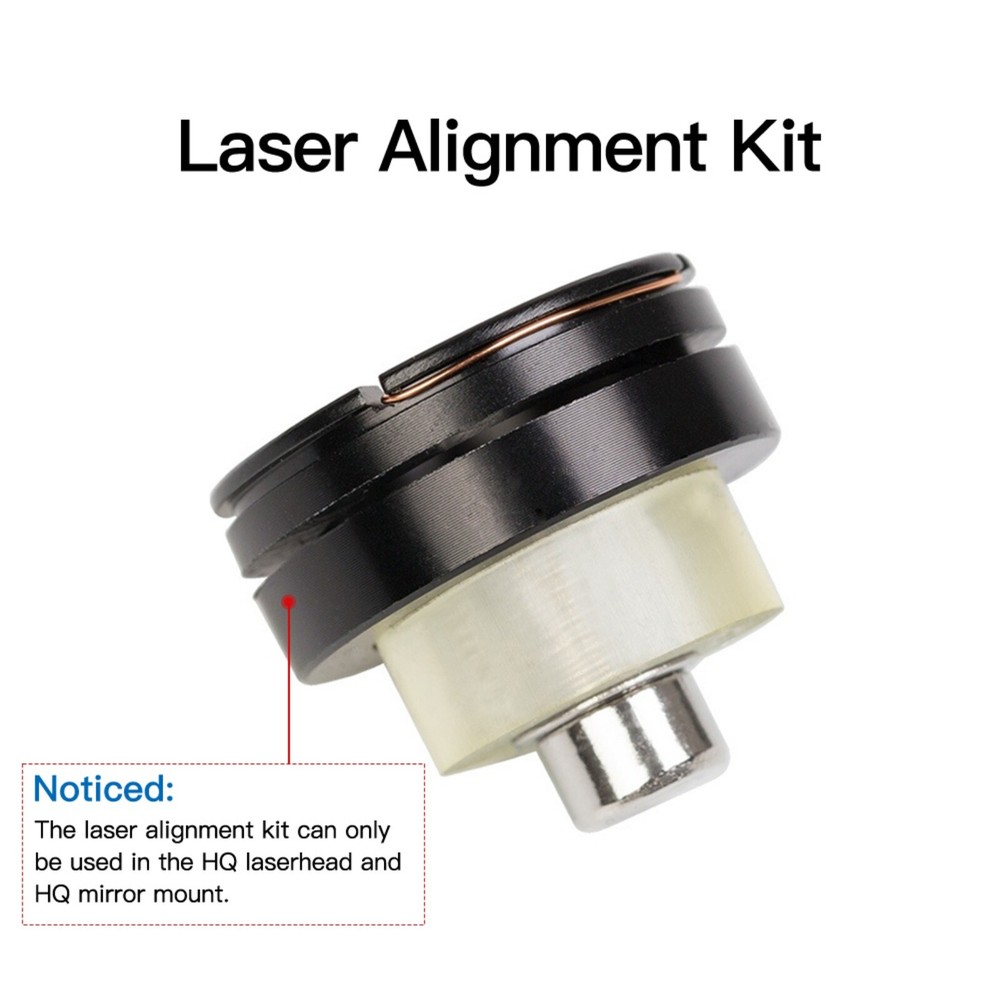 CO2 Laser Mirror Alignment Target & Tool for Corrects Laser Beam