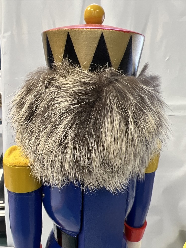 Classic Wooden Nutcracker ~ 13" SOLDIER ~ Great Condition