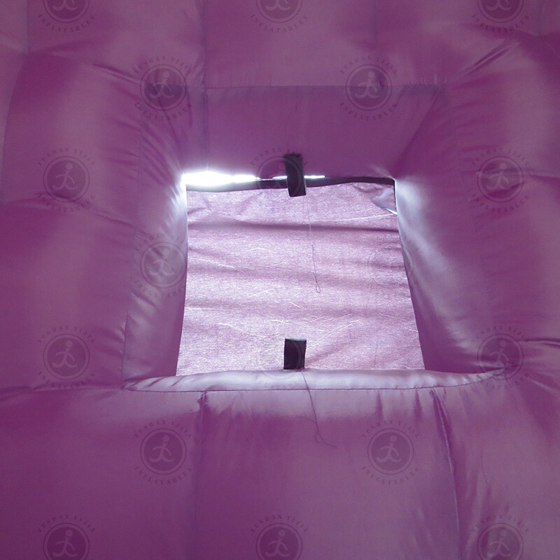 20FT Black Portable Inflatable Night Club Disco Mobile Inflatable Party Tent