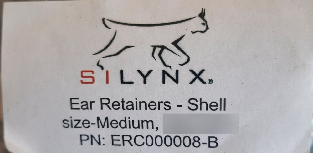 LIKE Silynx Communications SHELL EAR RETAINERS (Medium, 5 Pairs) ERC000008-B