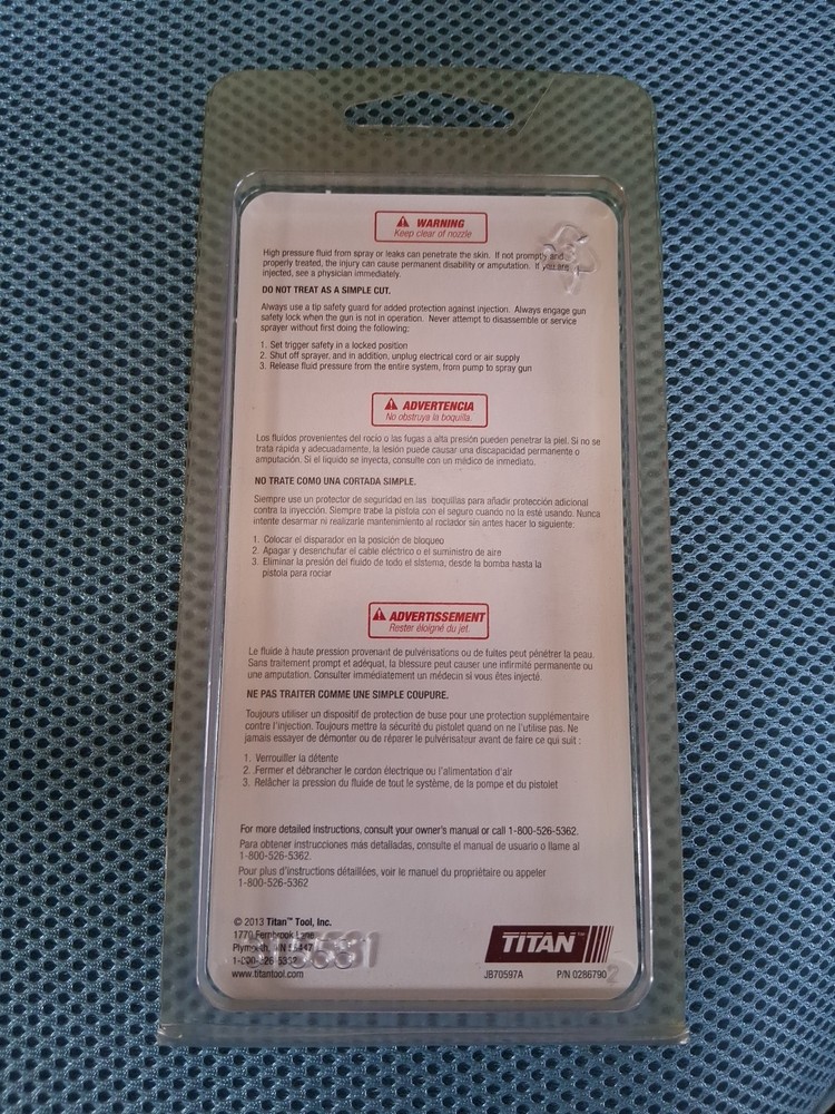 Titan 500-200-15 x Fine Mesh Genuine Replacement Filter