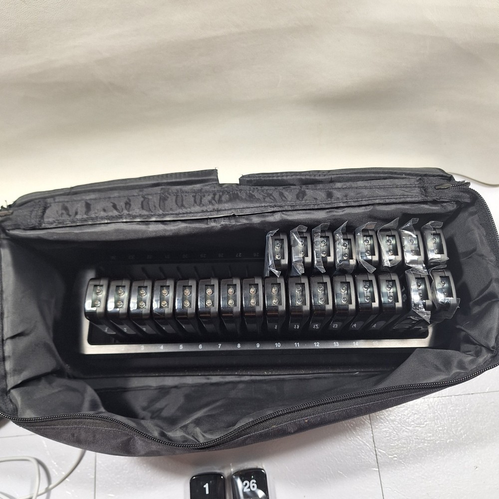 All In Learning classroom Response system with 26 Remote Clickers Case, Receiver