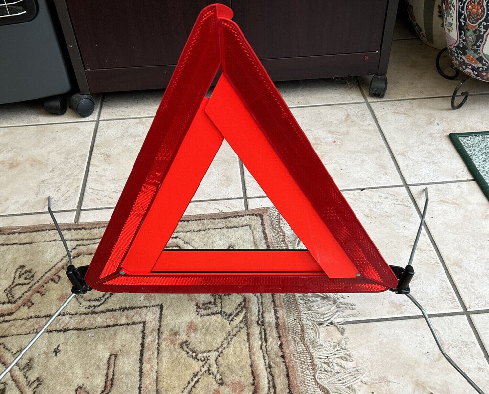 AA Folding Warning Triangle Foldable Safety Car Reflective BOXED