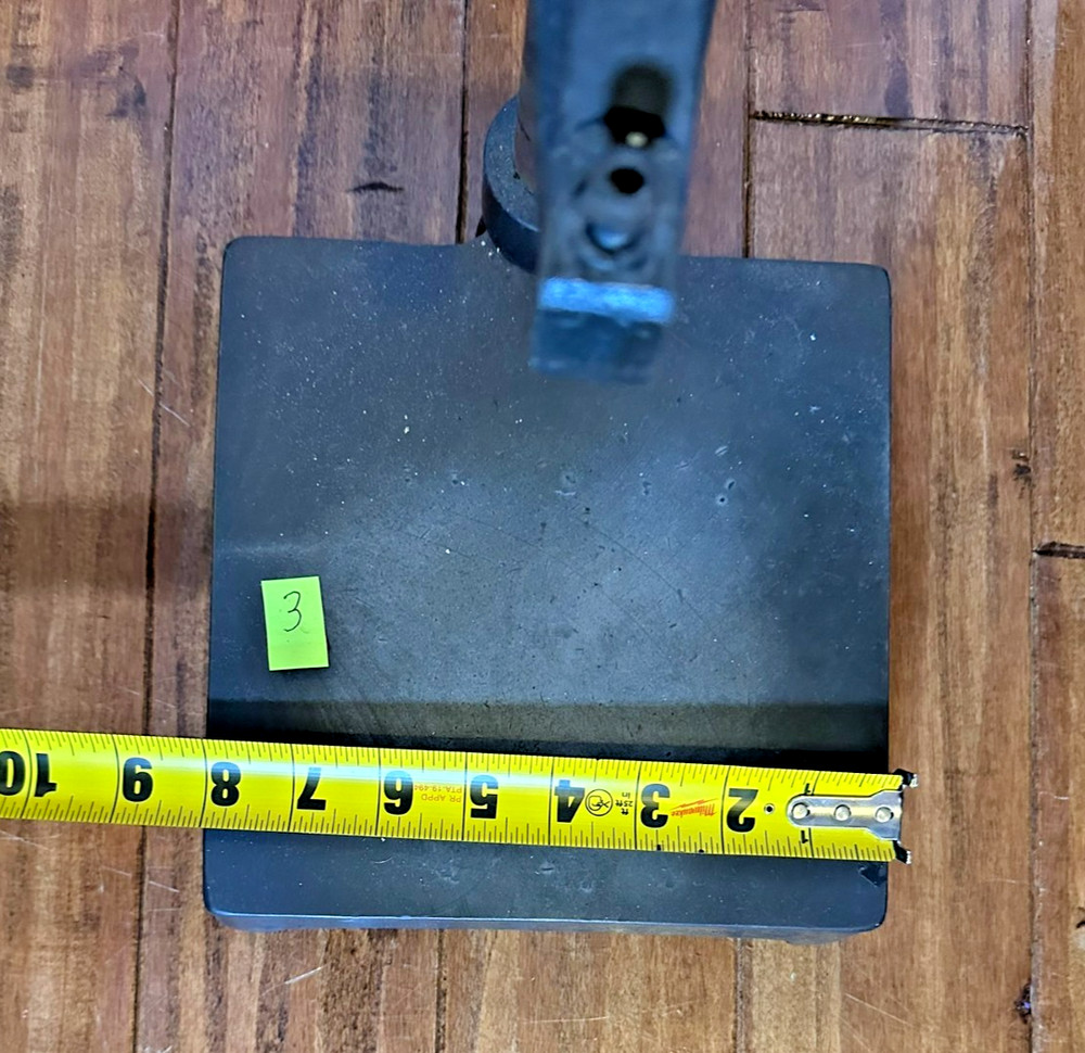Indicator / Comparator Stand - 13" Tall - Cast Iron Surface Plate