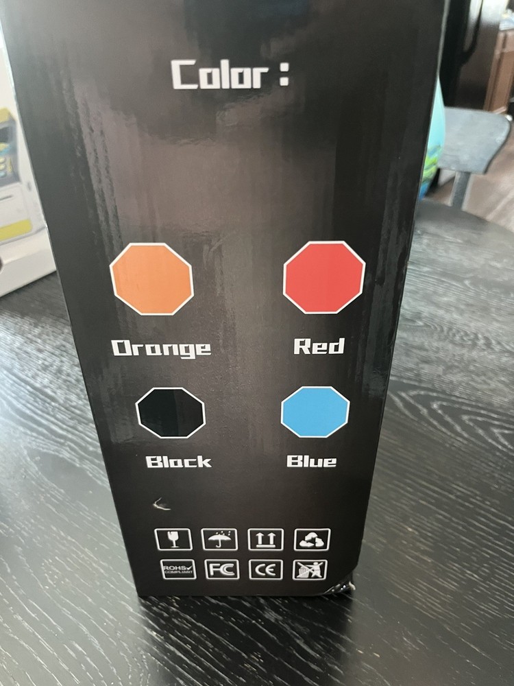 Karaoke Machine with 2 Wireless Microphones, Portable Bluetooth W/ Strobe Lights