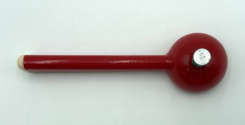 Krispy Dipper Red Plastic Ice Cream Scoop