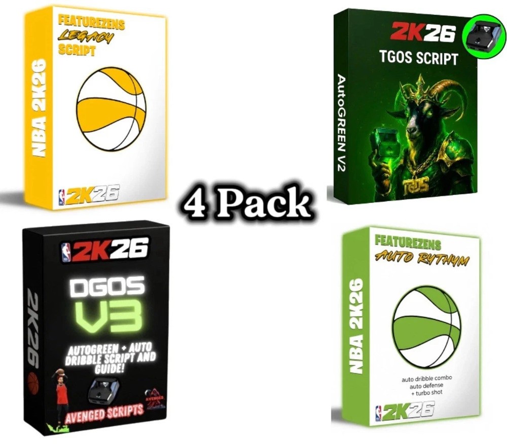 2k26 Script-25 Pack Cronus Zen Scripts Auto Green CHECK DESCRIPTION 25 Pack