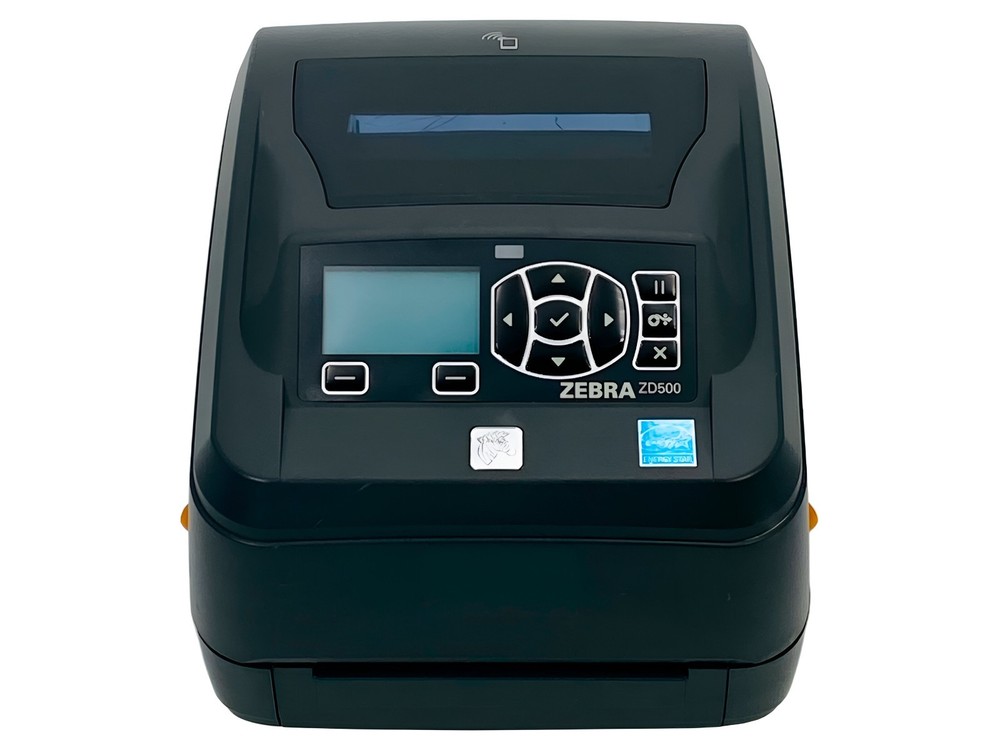 TESTED Zebra ZD500 Thermal Transfer Barcode Label Printer LCD USB LAN Bluetooth