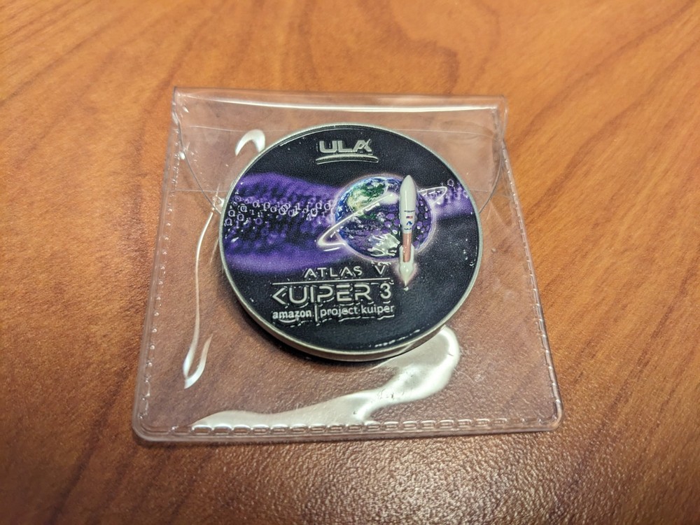 ULA ATLAS V AMAZON  KUIPER 3 MISSIONS COINS 🌎.