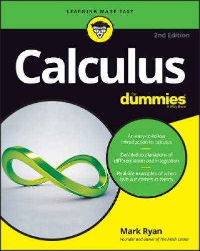 Calculus For Dummies - Paperback By Ryan, Mark - GOOD