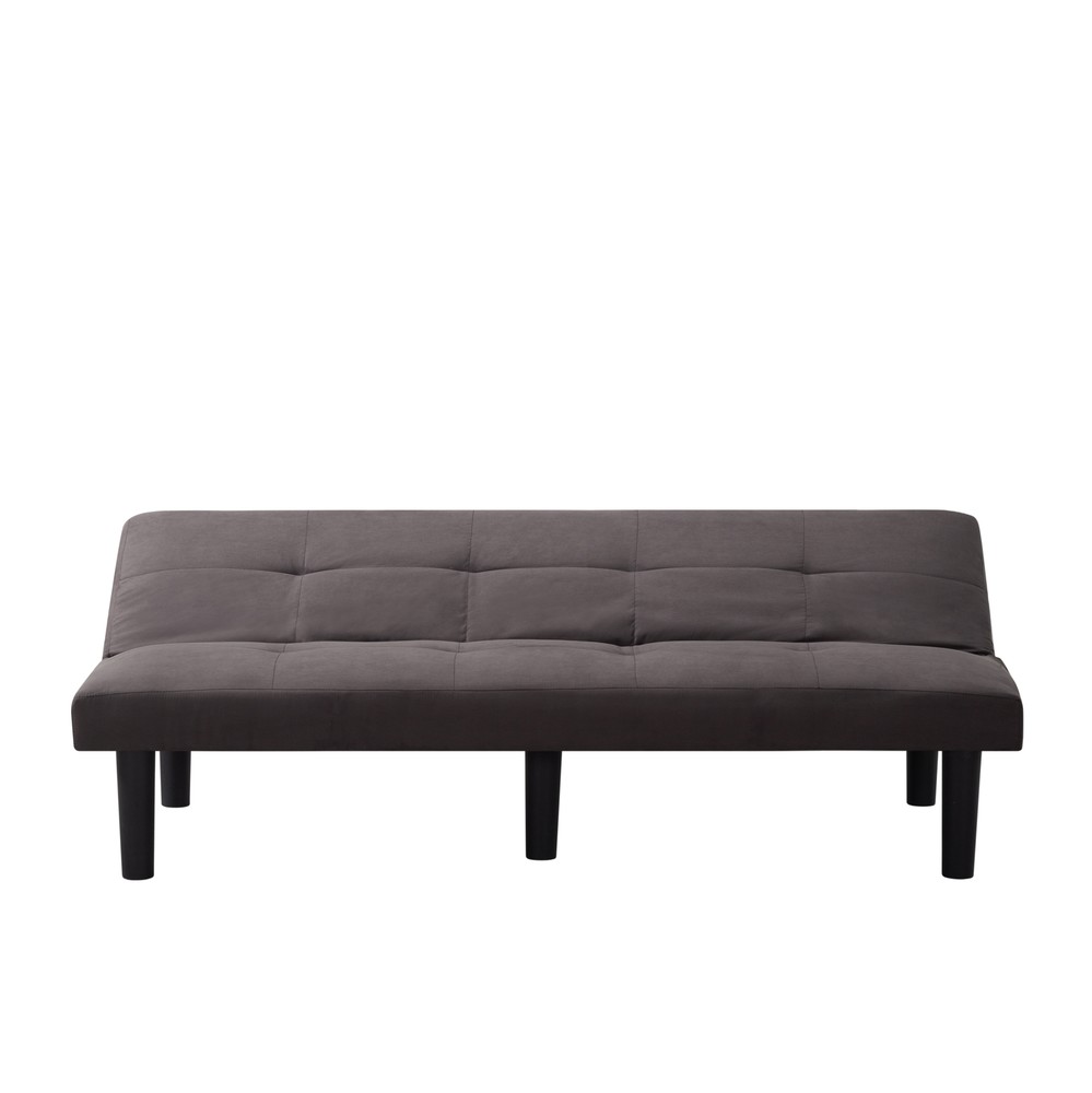 69.7 in Futon Sofa Bed Converted Sleeper Upholstered Adjustable Loveseat Couch