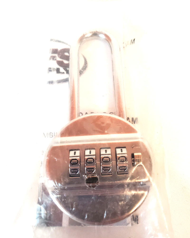 MFS Supply 4 Digit Combination Padlock New and Sealed