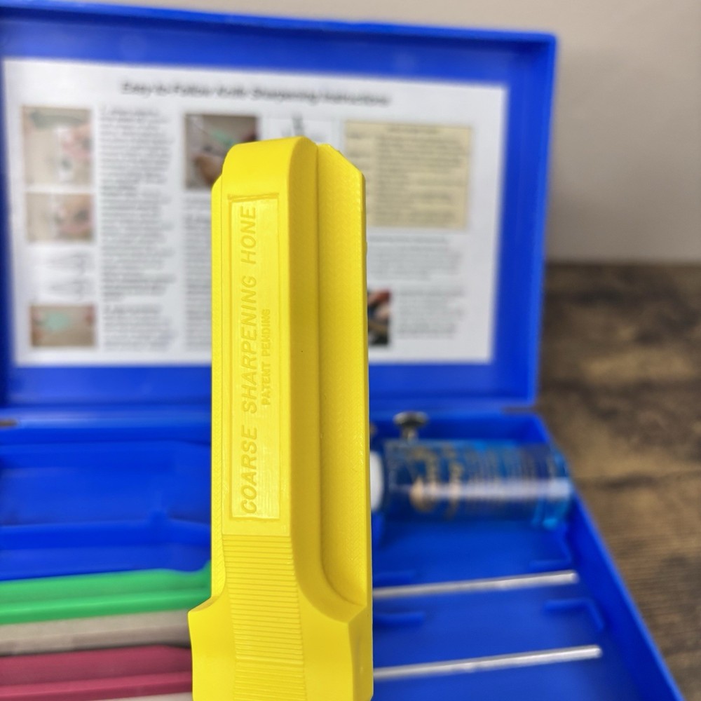 Gatco Edgemate Professional Knife Sharpening System Blue Case