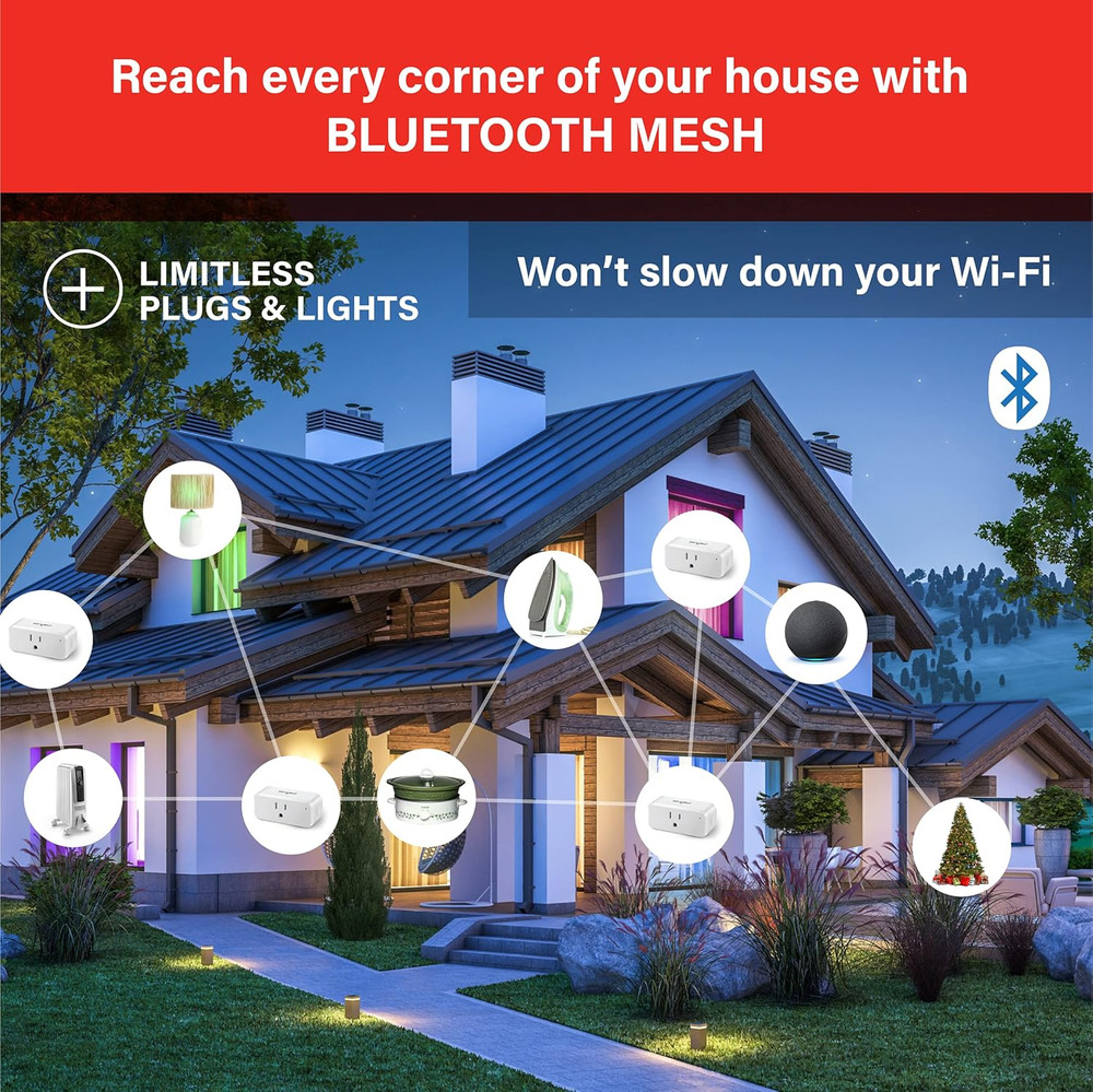 Smart Outled Switches (4 Count (Pack Of1))