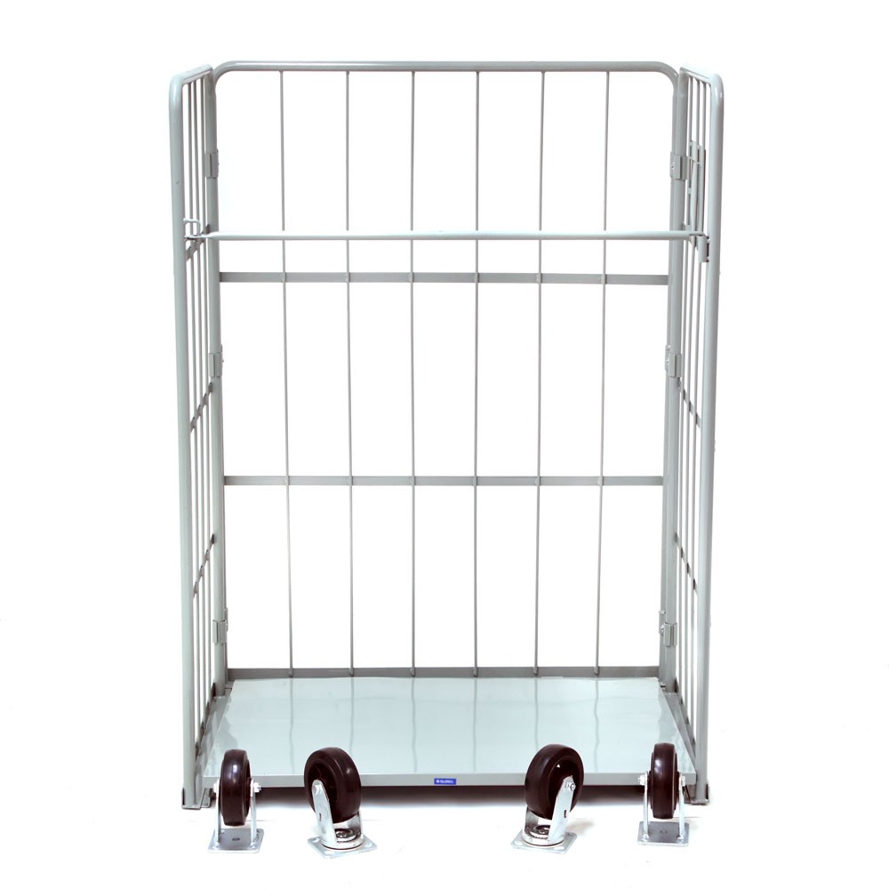 NEW Global Industrial Folding Truck Cart Shelf Rolling 1200lb - 43" x 32" x 67"