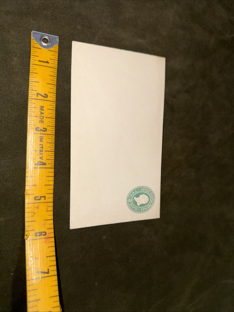 1880s US Stamp Scott #U322 - 2 Cent Washington Envelope #1
