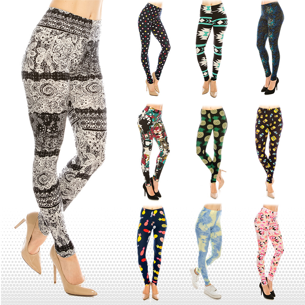 Women's Butter Soft Patterned Leggings