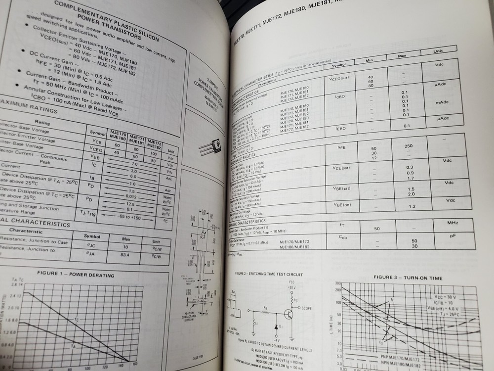 3-volume MOTOROLA SEMICONDUCTOR DATA LIBRARY 1st edition 1972