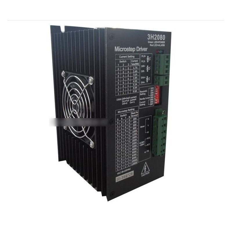 ZM-3H2080 12V High Performance 3-Phase Stepper Motor Driver Controller AC80-220V