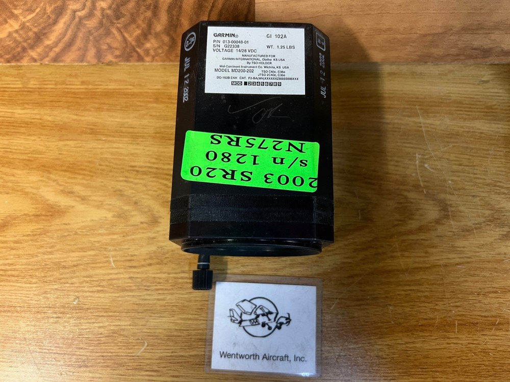 GARMIN GI-102A VOR/LOC/GPS INDICATOR