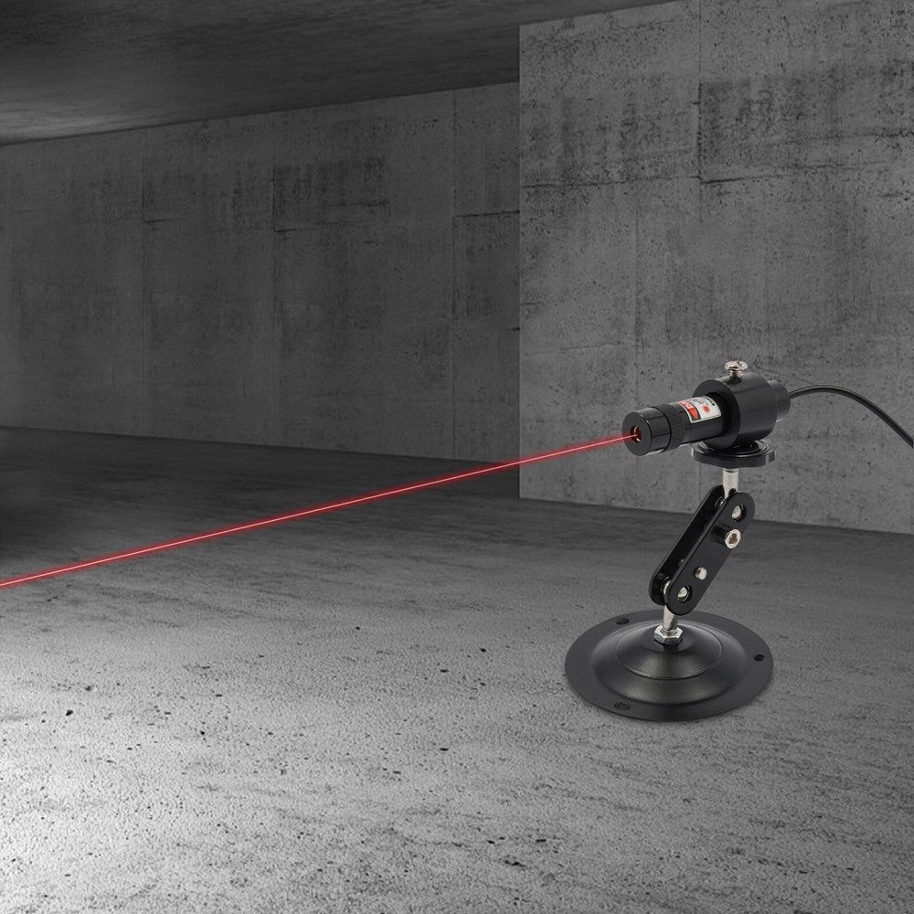 Red Line Laser Module 5v 100mW 650nm Adjustable High Precision Laser Positioning