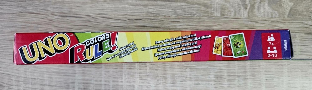 Mattel Uno Colours Rule DWV64