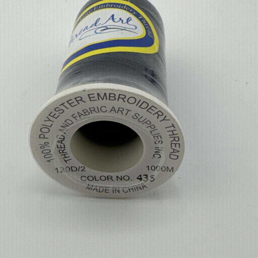 Thread Art Rayon Embroidery Thread 1000M 5 Rolls Assorted