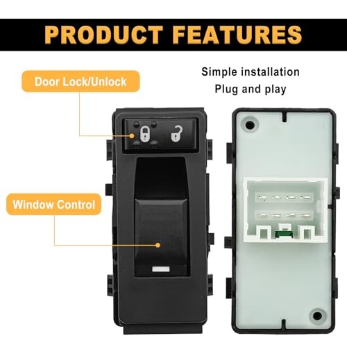 04602785AA Power Window Switch Control Compatible with Dodge Durango Charger