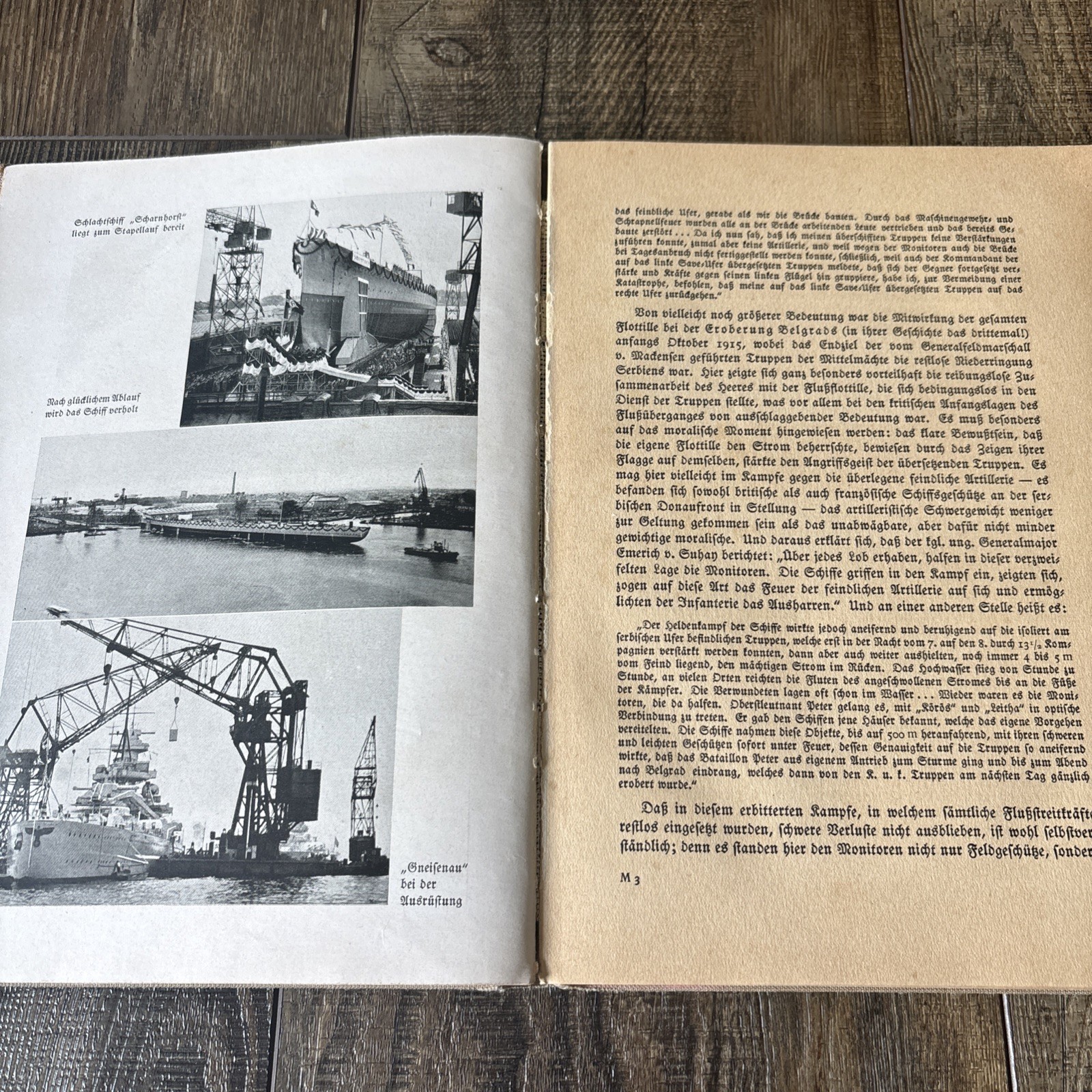 Fahrbuch Der Deutchen Kriegsmarine 1939 print German WWII Very Rare!