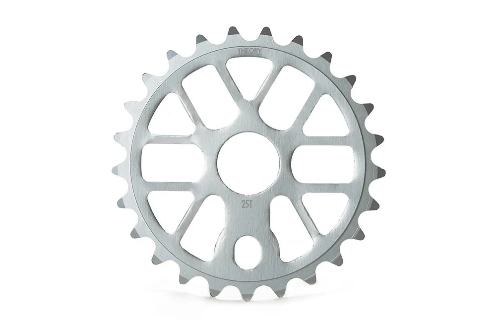 THEORY VERIFY BMX SPROCKET - 25T - CHAINRING - SILVER