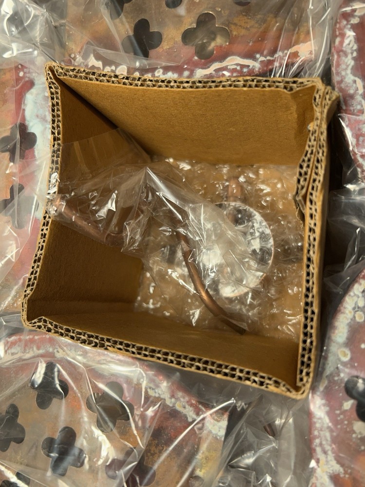 Dalen Drum Shape Rain Chain Copper Dish Gutter Adapter New