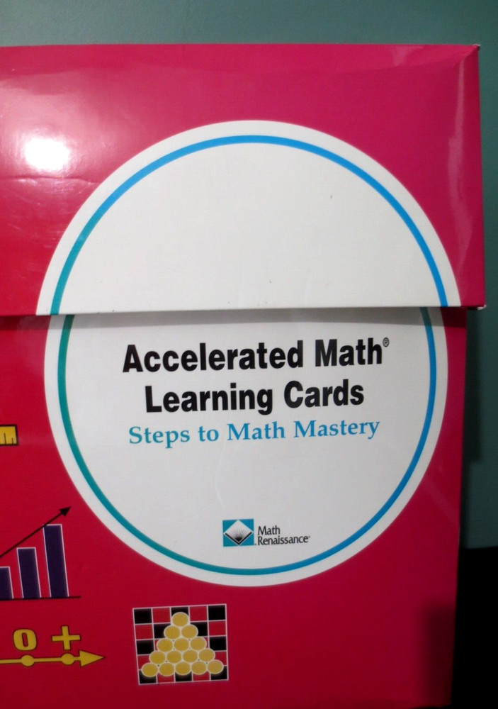 MATH RENAISSANCE -ACCELERATED MATH LEARNING CARDS-Steps to Math Mastery - 6th Gr