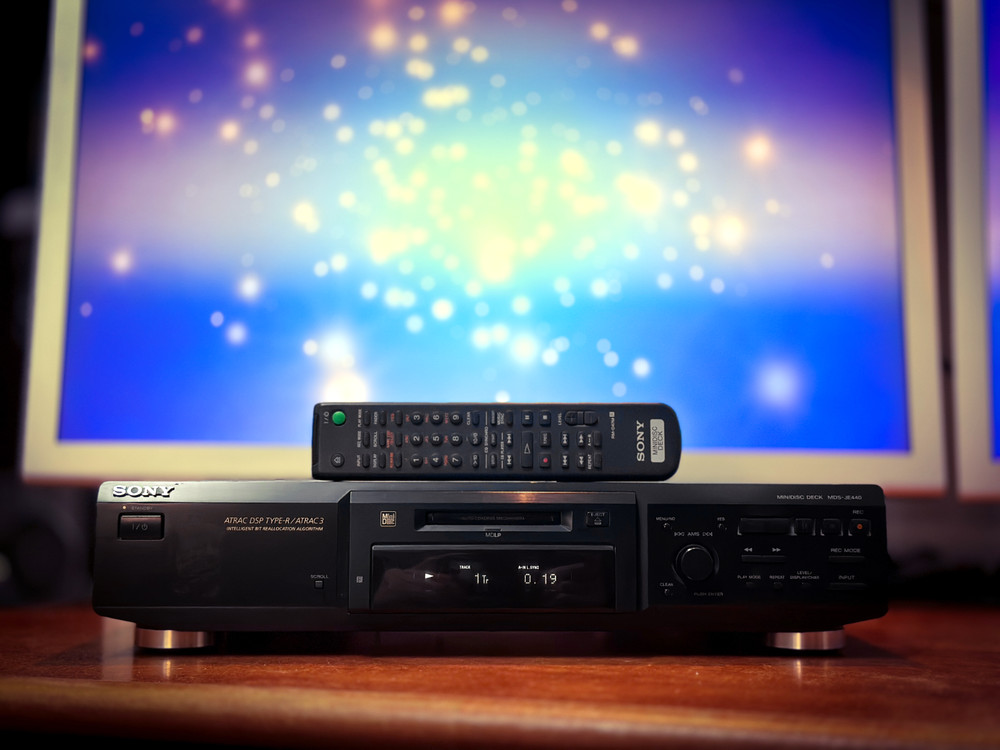SONY MDS-JE440 🌈RaRe🌈 Mini-Disc Player Recorder Deck