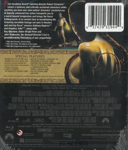 Beowulf [New Blu-ray]