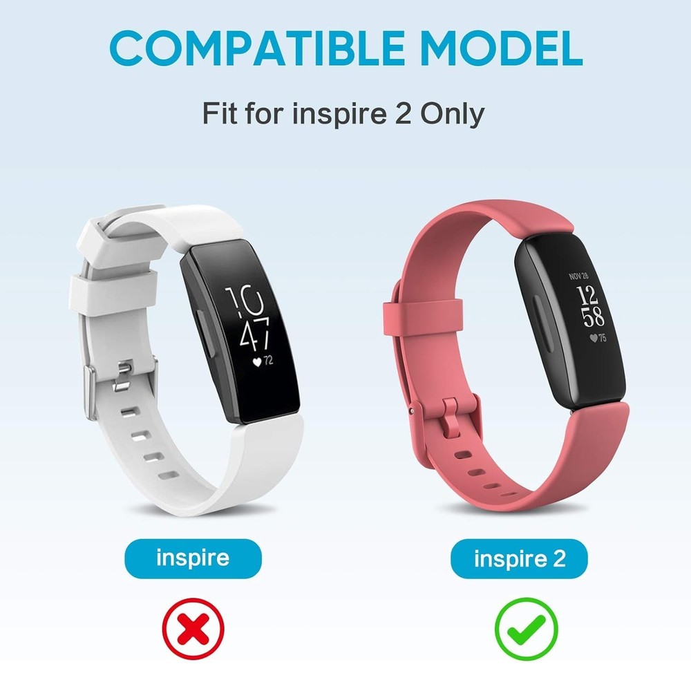 2-Pack Fast Charging Fitbit Charger Cables (3.3 ft/1.0 ft) - Black