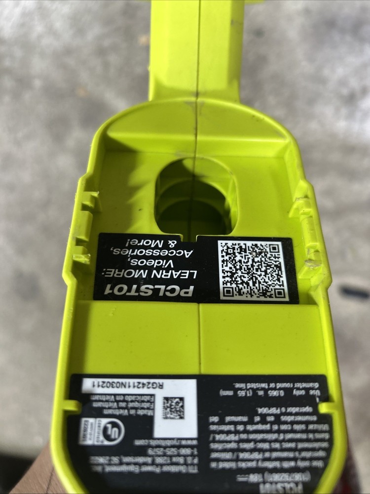 Ryobi ONE+ 18V 10" Cordless String Trimmer / Edger - PCLST01 (TOOL ONLY) E6