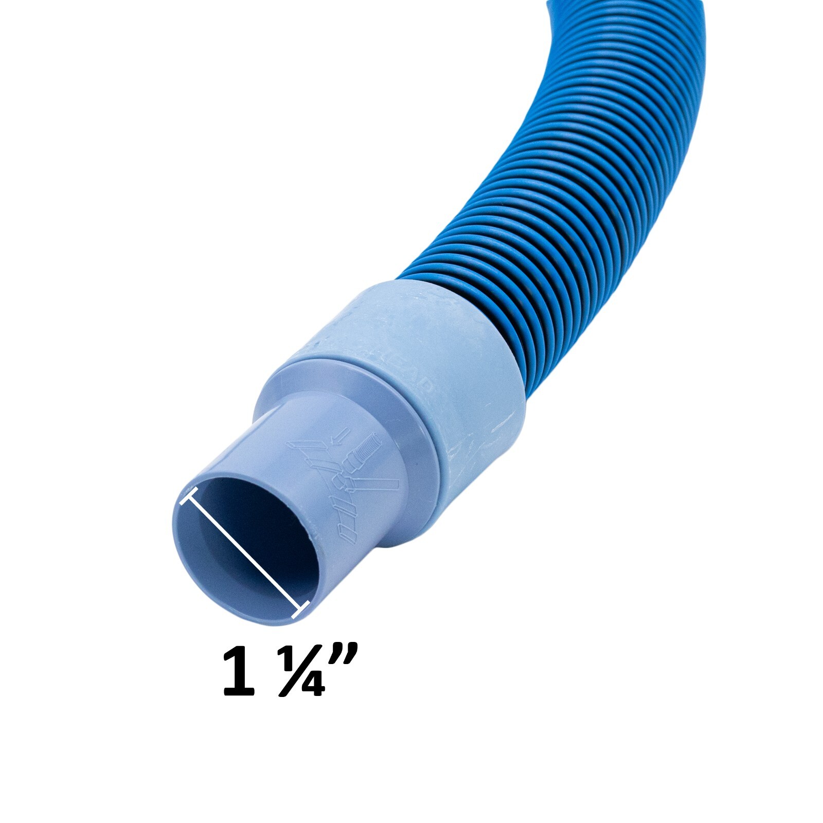 Plastiflex King 1 ¼" Swimming Pool Manual Vacuum Cleaning Hose