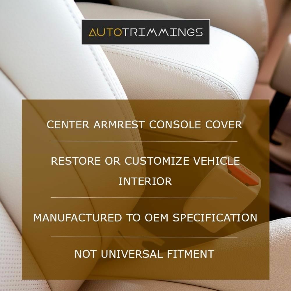 Console Lid Pull Over Armrest Cover Leather for Ford Flex 09-19 Beige
