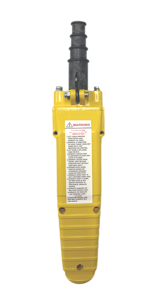 60 Series 2-Button Hoist Pendant (XA-34211) CM Budgit Coffing Replacement