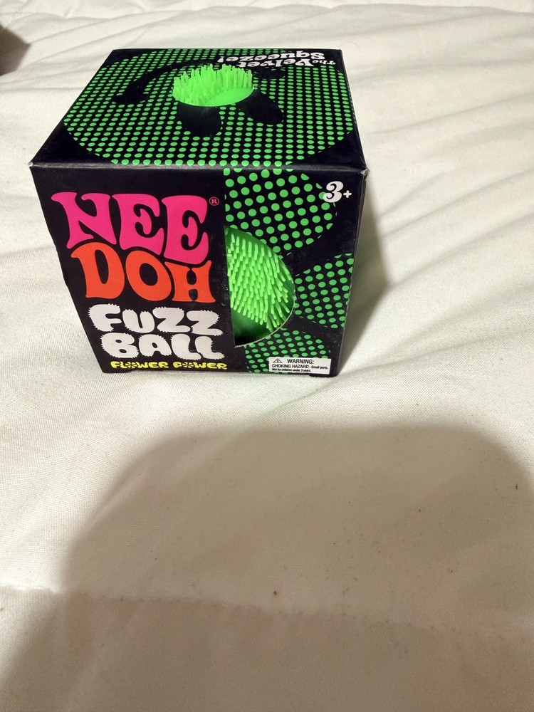 Needoh Fuzz Ball Green