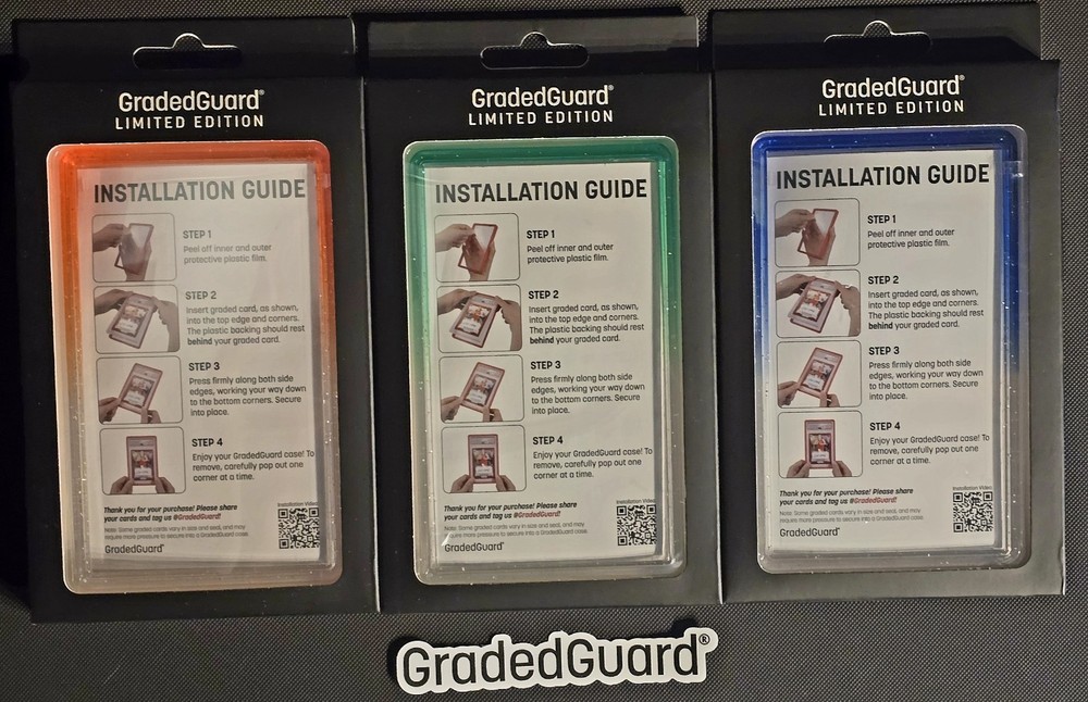 GradedGuard Summer Sips Bundle PSA – Blue Raspberry + Melon + Fruit Punch