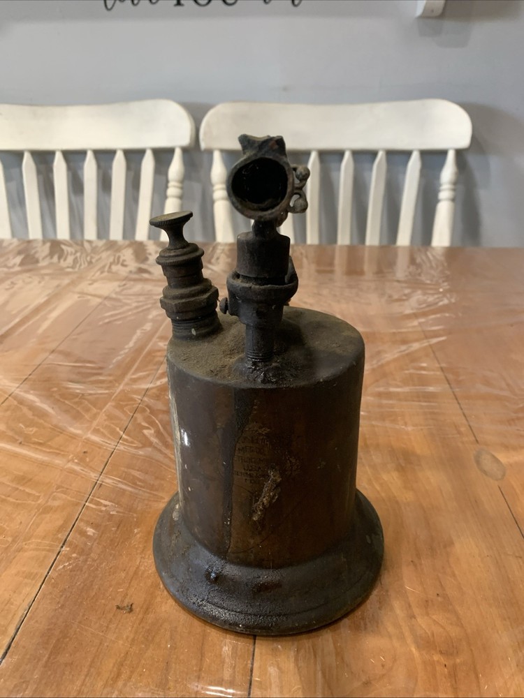 Antique Clayton Lambert Brass Plumbers Torch