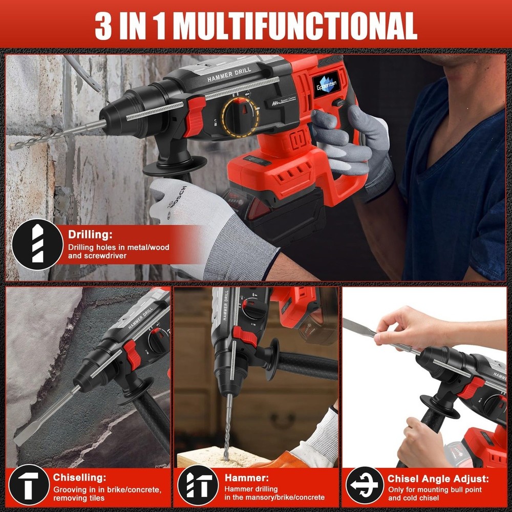 Rotary Hammer Drill Tool Only for Milwaukee M18